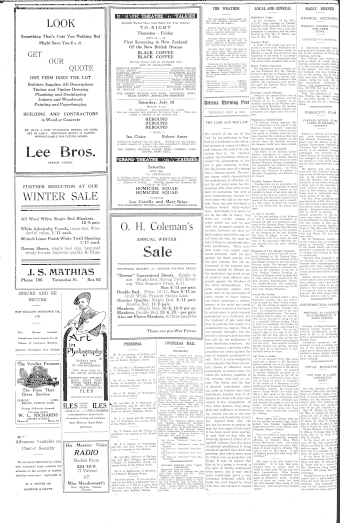 Issue page
