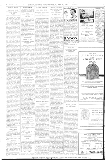 Issue page