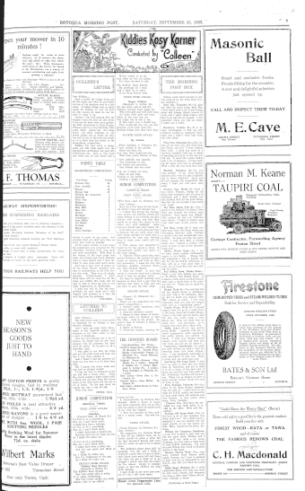 Issue page
