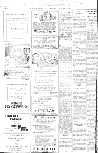 Issue page