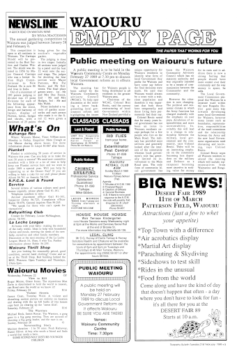 Issue page