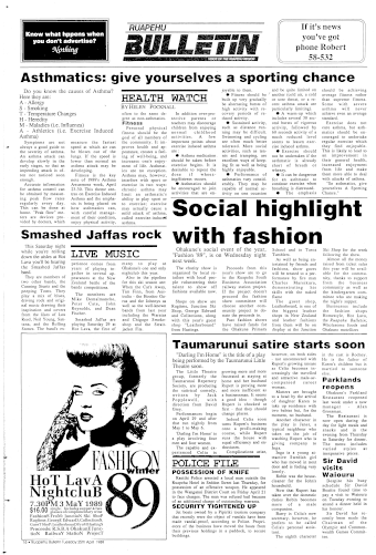 Issue page