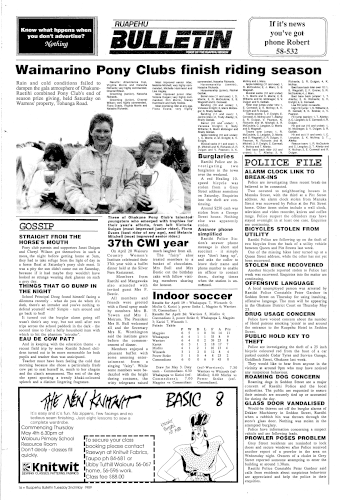 Issue page