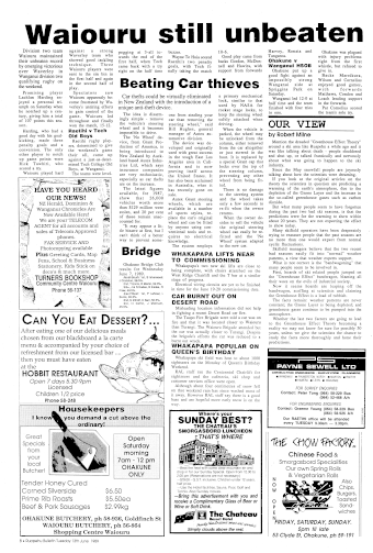 Issue page