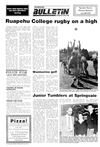 Issue page