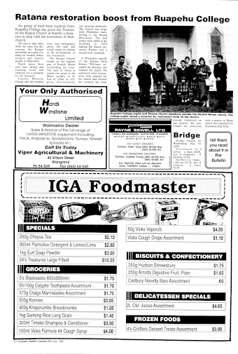 Issue page