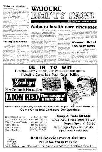 Issue page