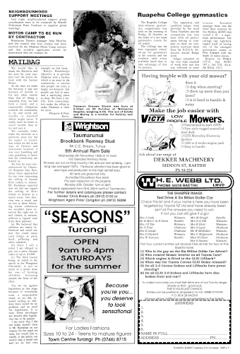 Issue page