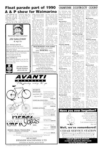 Issue page