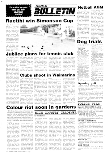 Issue page