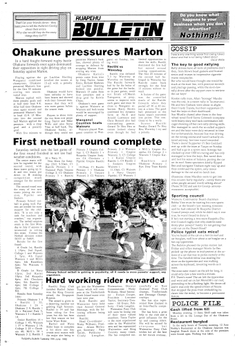 Issue page