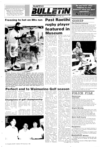 Issue page