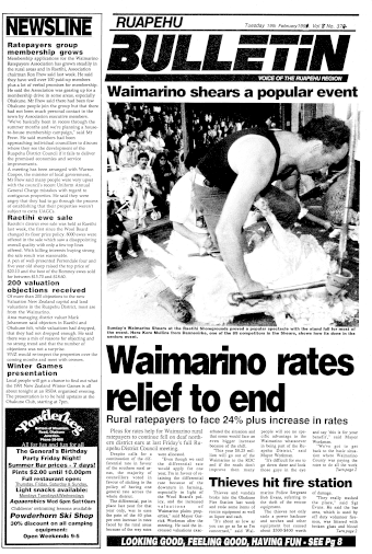 Issue page