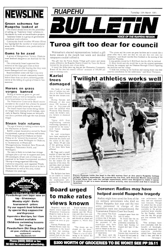 Issue page