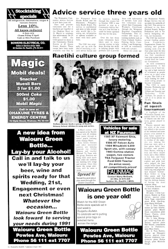 Issue page