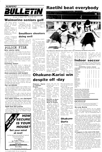Issue page