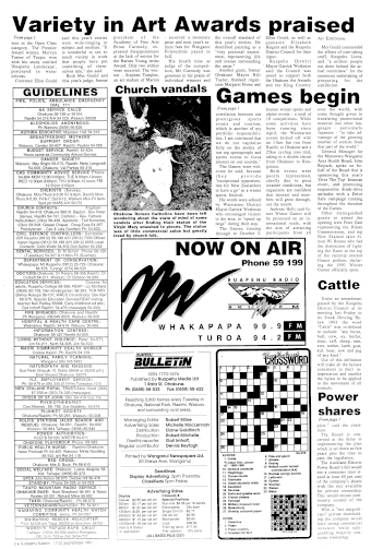 Issue page