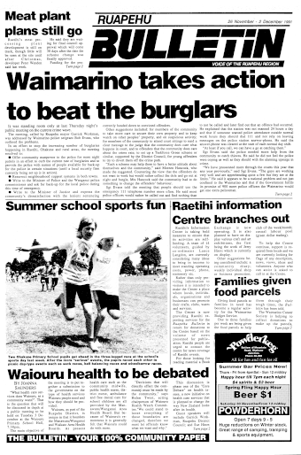 Issue page