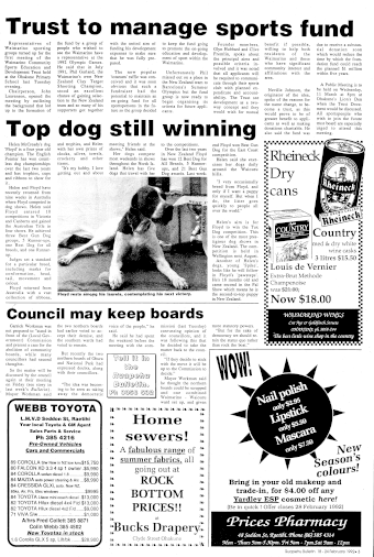 Issue page