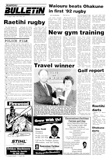 Issue page