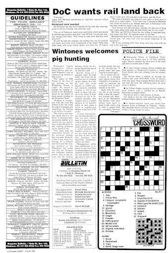 Issue page