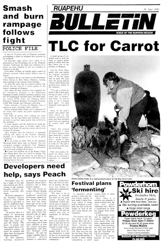 Issue page