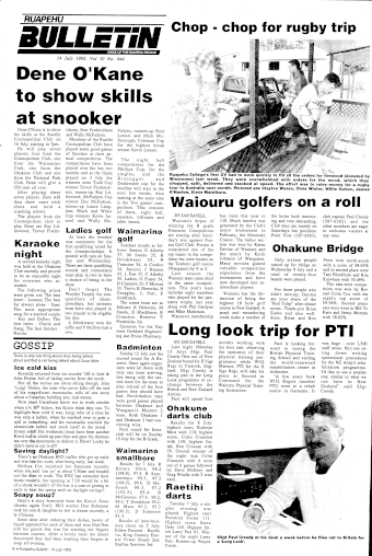Issue page