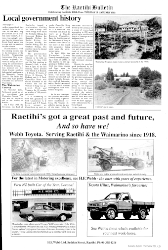 Issue page