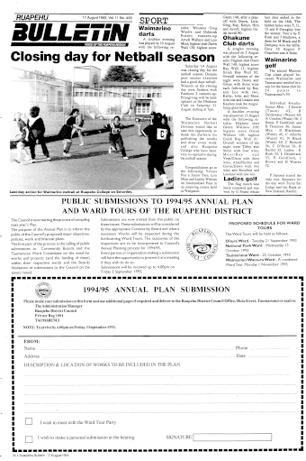Issue page
