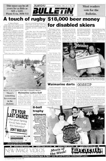 Issue page