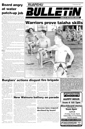 Issue page