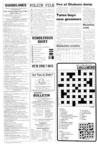 Issue page