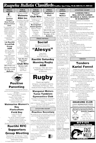 Issue page
