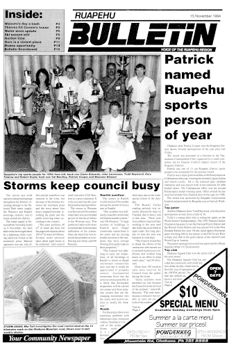 Issue page