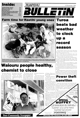 Issue page