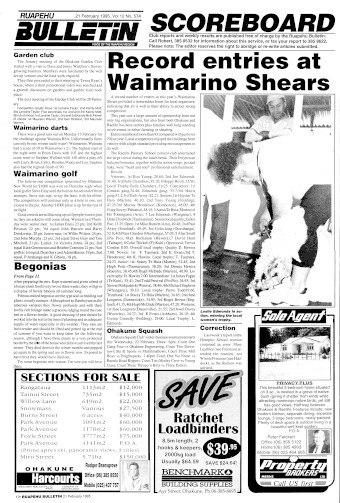 Issue page
