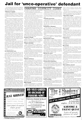 Issue page