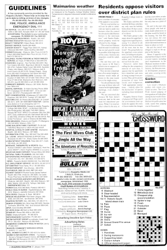 Issue page