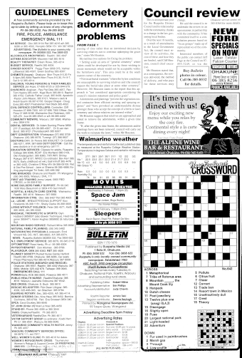 Issue page