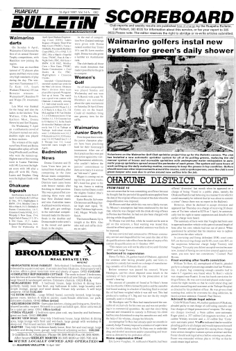 Issue page