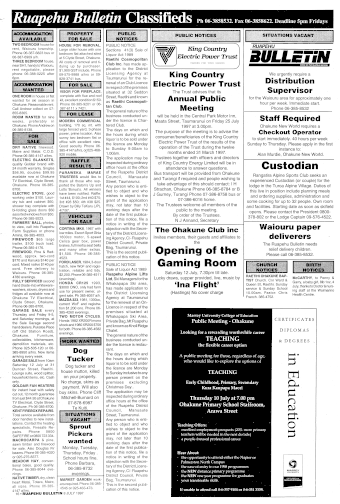Issue page