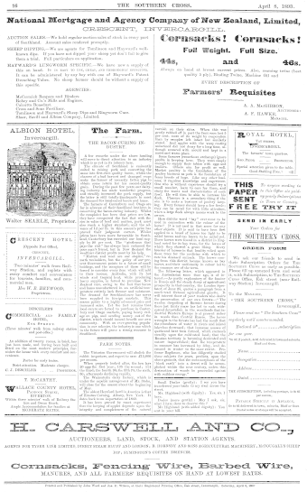 Issue page