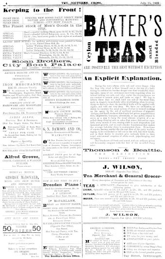 Issue page