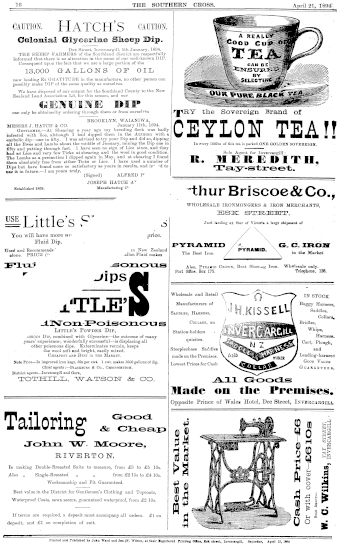 Issue page