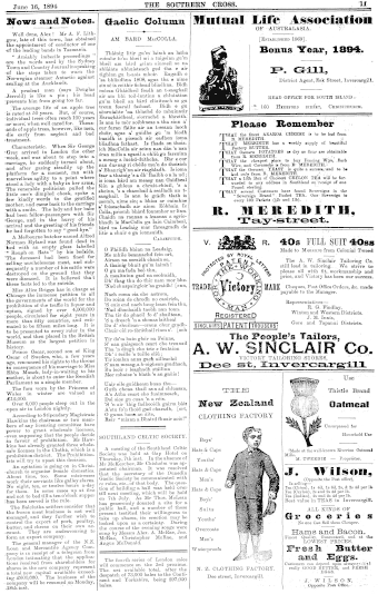 Issue page