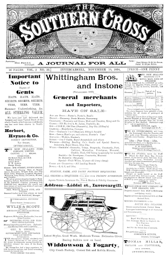 Issue page