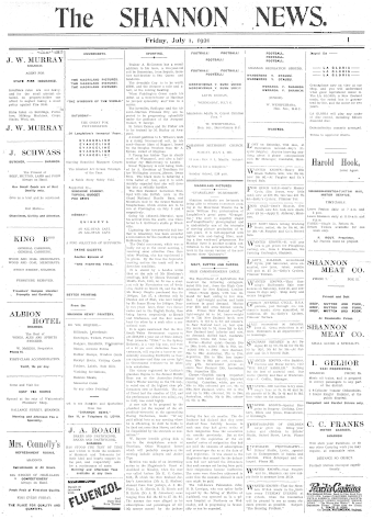 Issue page