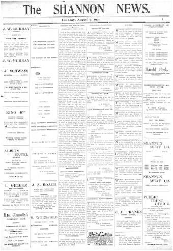 Issue page