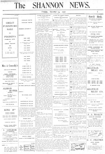 Issue page
