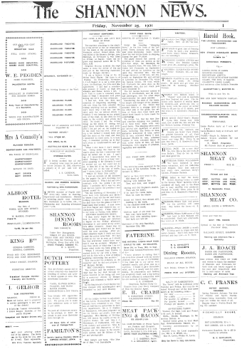 Issue page
